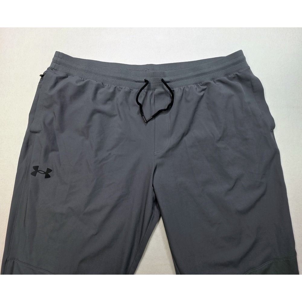 Under Armour Joggers Mens 4XLT Gray LIMITED USE Track Pants Drawstring Pockets